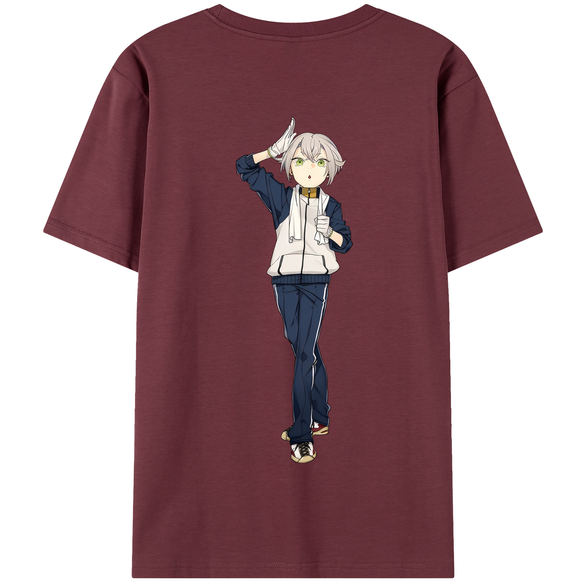 （画像用） 刀剣乱舞 Touken Ranbu 綿100％半袖Tシャツ（背面プリント）